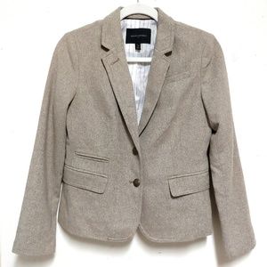 Banana Republic Tweed petite blazer jacket